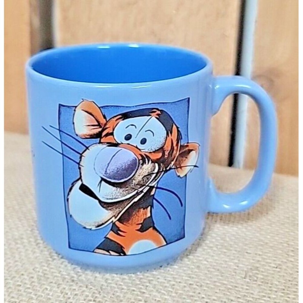 Disney Store Blue Tigger Coffee Mug